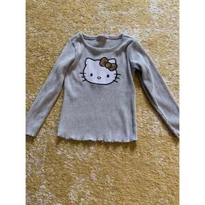 Kitty long sleeve shirt girls size 6